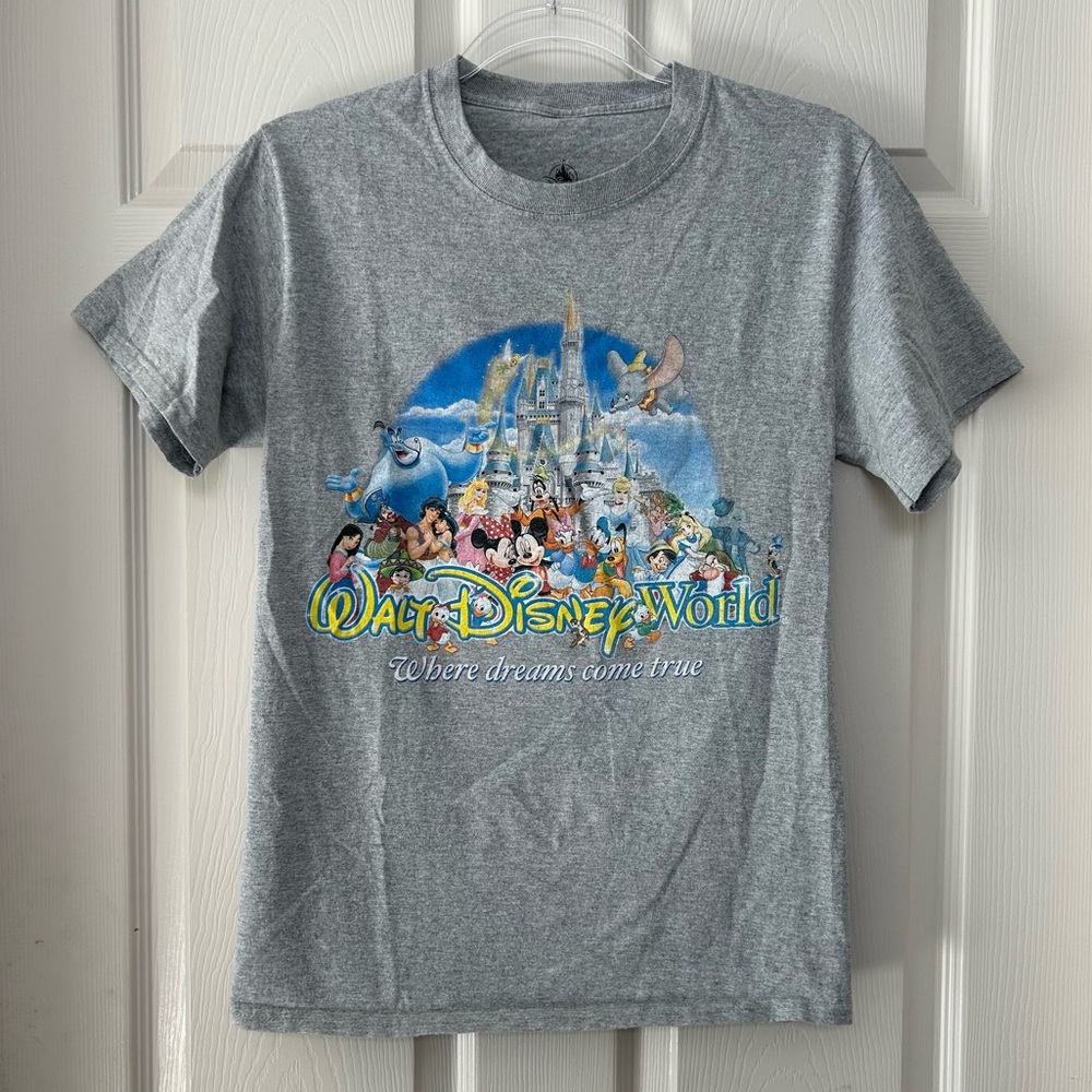 Walt Disney World Gray Theme Park Tee